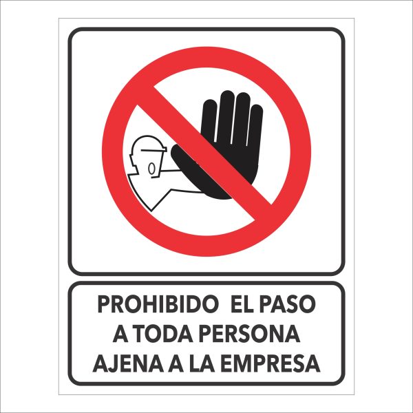 Prohibido el paso C-01-001
