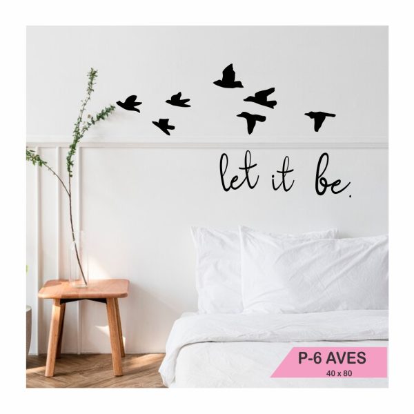 Vinilo decorativo P-06 PAJAROS