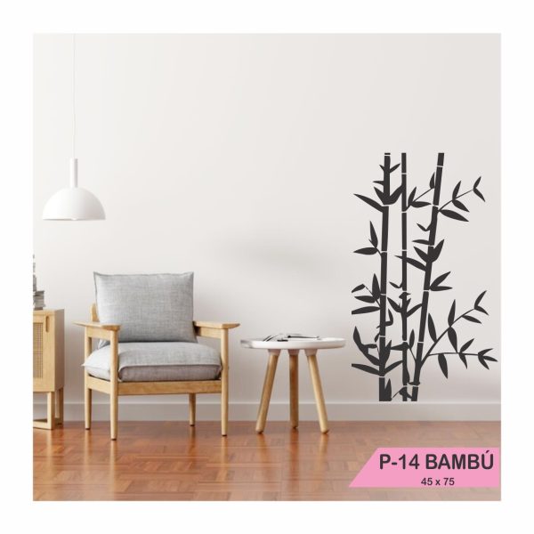 Vinilo decorativo P-14 BAMBU