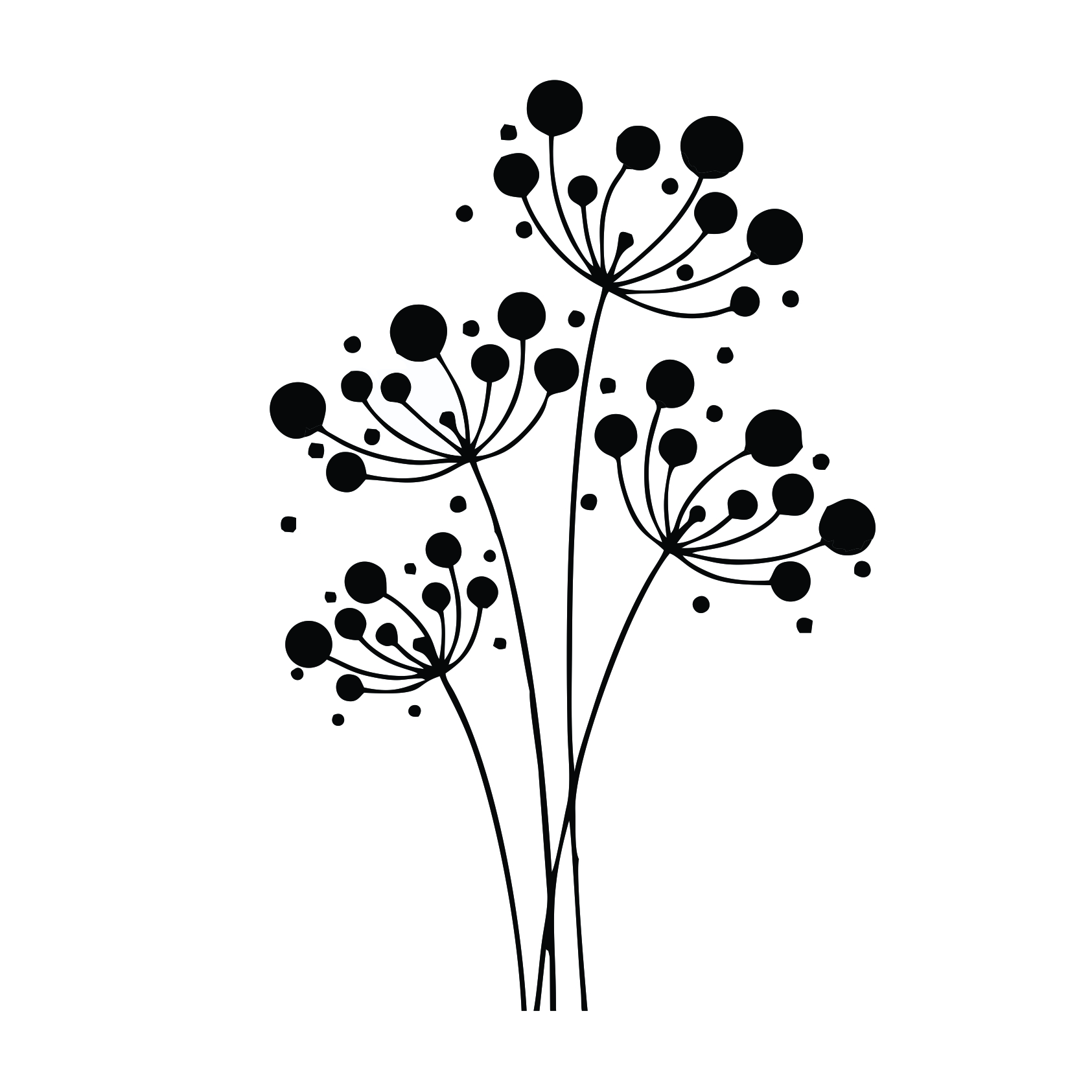 Vinilo decorativo P-15 FLOR - Imagen 3